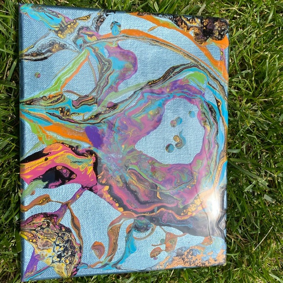 Original Fluidart/Abstract Painting - Picture 2 of 8